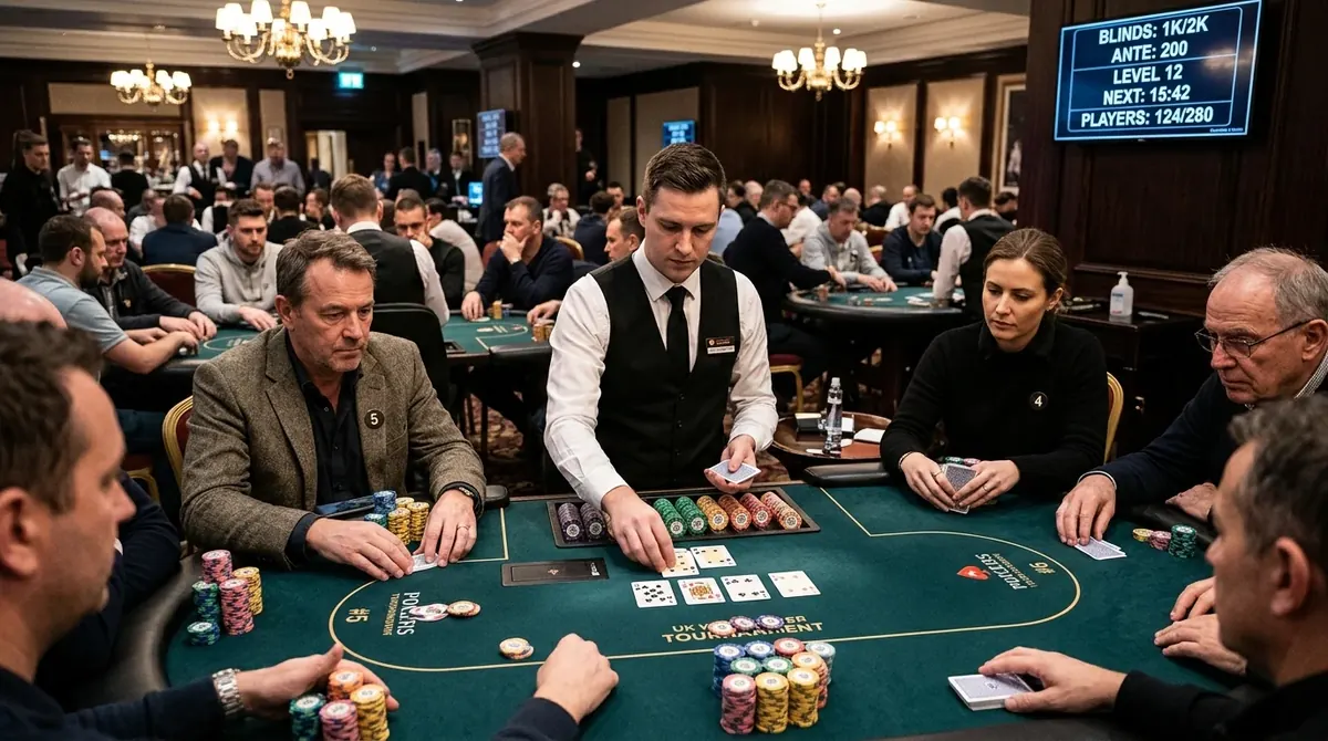 888 UKPL Manchester BNR Live Tournament Room
